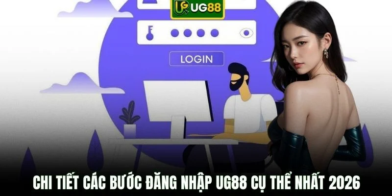 Chi tiết các bước đăng nhập UG88 cụ thể nhất 2026