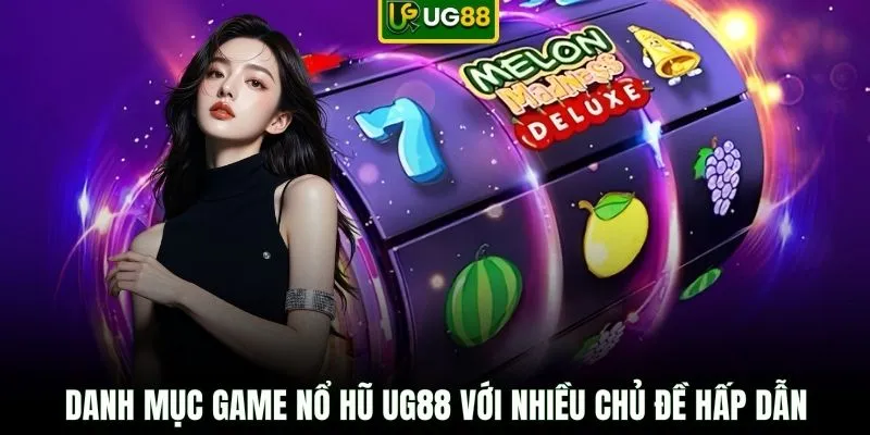 Danh mục game nổ hũ UG88 với nhiều chủ đề hấp dẫn