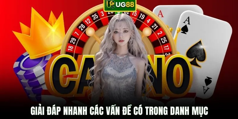 Giải đáp nhanh các vấn đề có trong danh mục