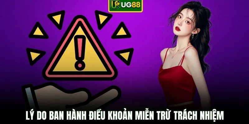Lý do ban hành điều khoản miễn trừ trách nhiệm